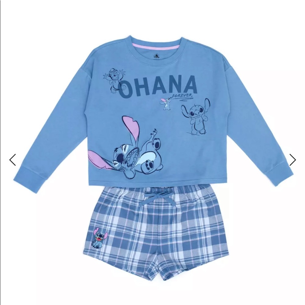 Stitch Short Pajama Set